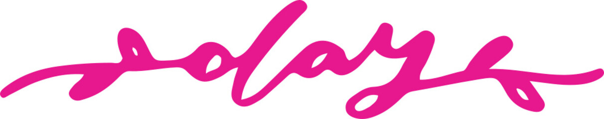 Spring hand drawn lettering