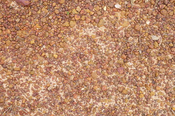 red stone background on road