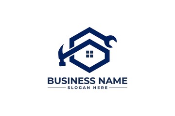 home repair, roofing, remodeling, handyman logo