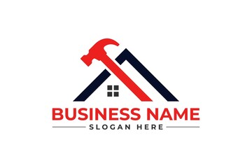 home repair, roofing, remodeling, handyman logo