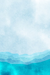 波　海　和柄　背景