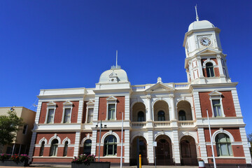 Fototapeta premium Boulder Town Hall in Kalgoorlie-Boulder Western Australia