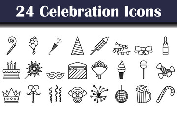 Celebration Icon Set