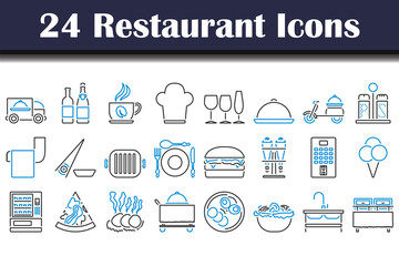 Restaurant Icon Set