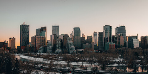 Calgary city skyline