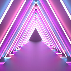 Metaverse abstract background. 3d render