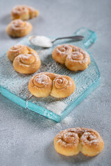 Biscuit. Delicious cottage cheese cookies. High quality photo