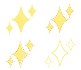 キラキライラストのセット