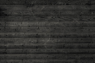Black wood texture wall for background.