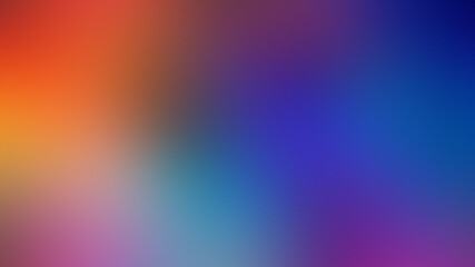Abstract multicolored blurry gradient background.
