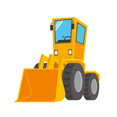 作業用重機のホイールローダー