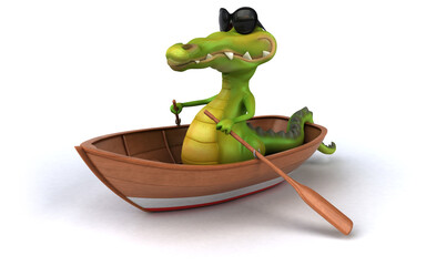 Obraz premium Fun crocodile