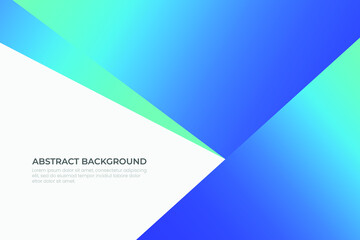 Abstract vector gradient poster banner background design illustration template