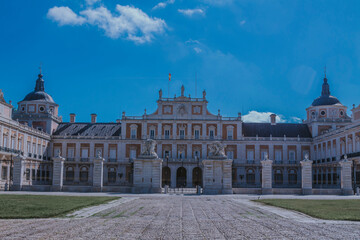 Fototapeta premium Royal Palace of Aranjuez in Aranjuez, Madrid, Spain, Europe