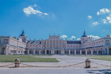 Fototapeta premium Royal Palace of Aranjuez in Aranjuez, Madrid, Spain, Europe