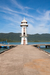 Bang Bao Lighthouse in Koh Chang island, Thailand
