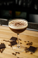 restaurant, nightlife, cocktail, party, drink, alcohol, bar, people, glass, liquor, nightclub, barman, club, bartender, mixing, lifestyle, caucasian, woman, man, young, person, red, shaker, pub, servi