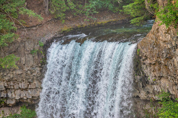Brandywine waterfalls in Brandywine Falls Provincial Park - British Columbia, Canada.
