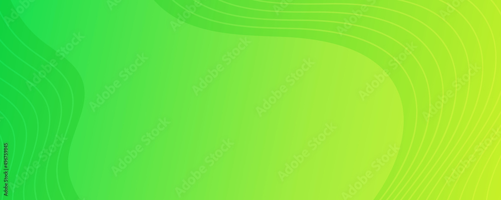 Poster modern colorful gradient background with wave lines