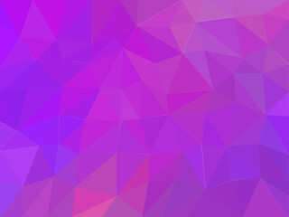 abstract low polygon harmony color background