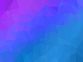 abstract low polygon harmony color background