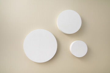 podium display banner advertising banner show product