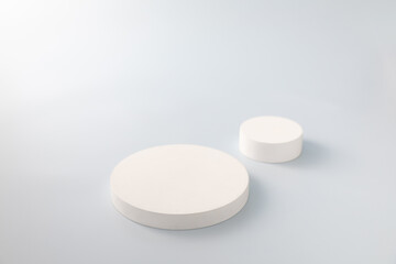 podium display banner advertising banner show product