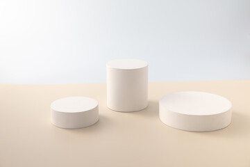 podium display banner advertising banner show product