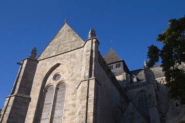 an old church in brittany