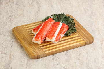 Crab stick fish surimi snack