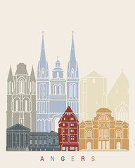 Angers skyline poster