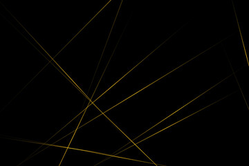 Abstract black with gold lines, triangles background modern design. Vector illustration EPS 10.