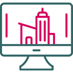 Obraz premium Company Icon