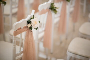 wedding chair decoration, event chair