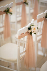 wedding chair decoration, event chair