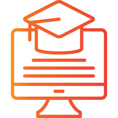 E Learning Icon