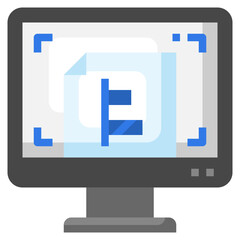 ALIGNMENT flat icon,linear,outline,graphic,illustration