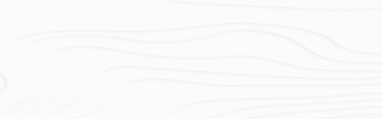 Luxury paper cut background, Abstract decoration, white pattern, halftone gradients, 3d Vector illustration, topographic canyon map light relief texture, curved layers and shadow. 