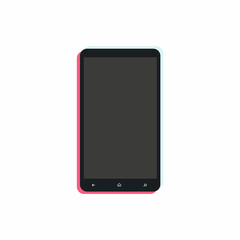 phone display vector illustration background