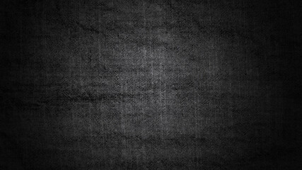 abstract grey cloth texture background with  black gradient pattern.