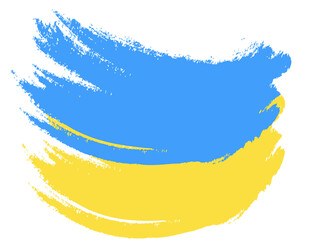 Ukraine flag texture blue and yellow.