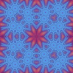 Seamless floral pattern.