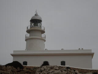 Faro de Cavalleria, Es Mercadal, Menorca, Islas Baleares, España