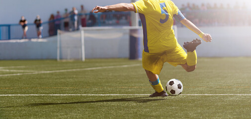 Training and football soccer tournament, soccer football match game