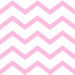 Pink chevron pattern. Easter stripes seamless pattern.