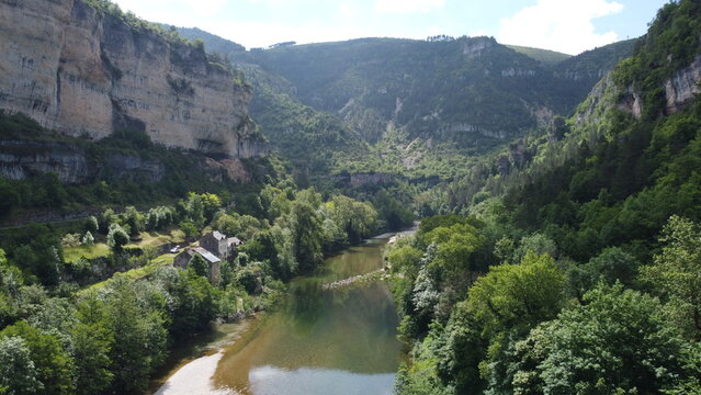 Vall&eacute;e de l'allier - Drone - Prades