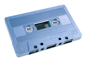 Obraz premium Audio cassette isolated on the white background
