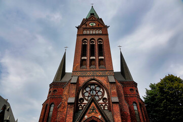 church of our person of our person , image taken in stettin szczecin west poland, europe