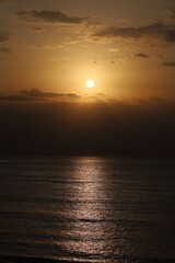 sunrise over the sea