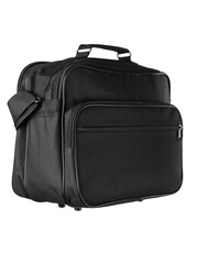 black fabric bag on a white background